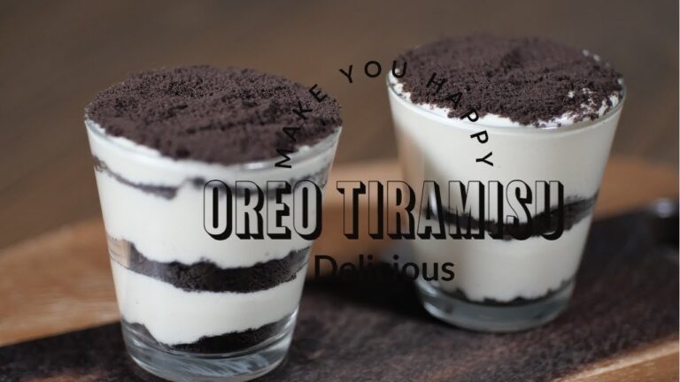 【絶品】オレオ・ティラミス☆一度たべたらやみつきに！真似して損なし☆OREO Tiramisu ☆delicious