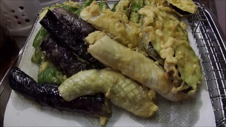 【採れたて】旬の夏野菜天ぷら【家庭菜園】