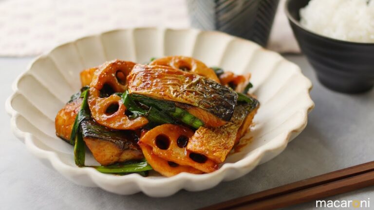 甘辛タレが決め手！ ごはんがススム さばの コチュジャン 炒め のレシピ 作り方