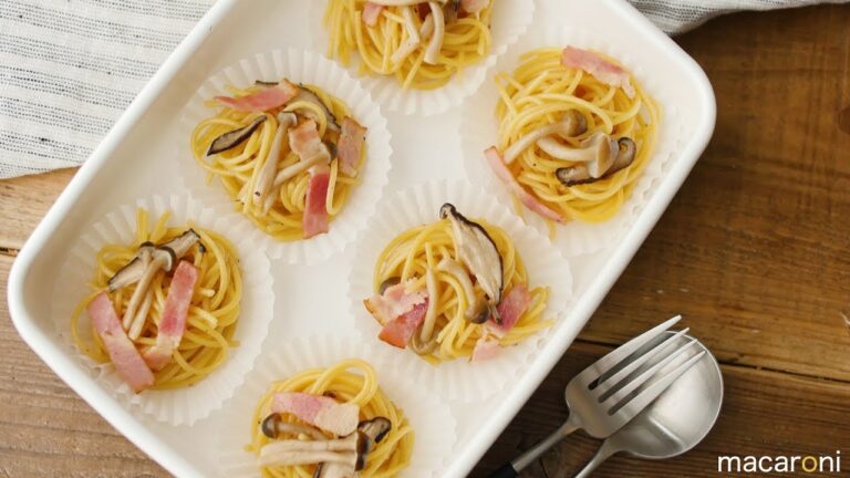 【作り置き冷凍】ワンパンでぱぱっと！和風きのこパスタ のレシピ 作り方