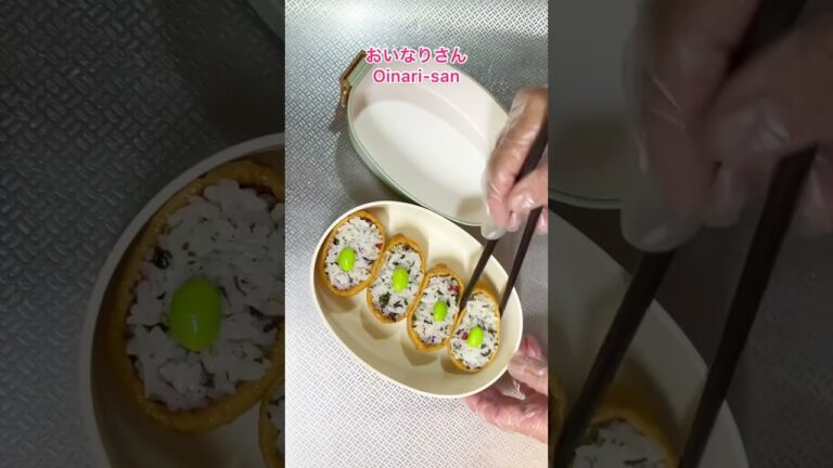 息子と私のお弁当！おいなりさん弁当♪DAY 229 #shorts