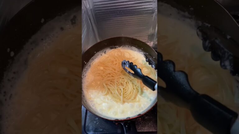 カップスープで簡単にクリームパスタを作ってもいいじゃない!