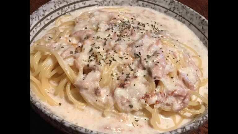 「ツナクリームパスタ」作り方
