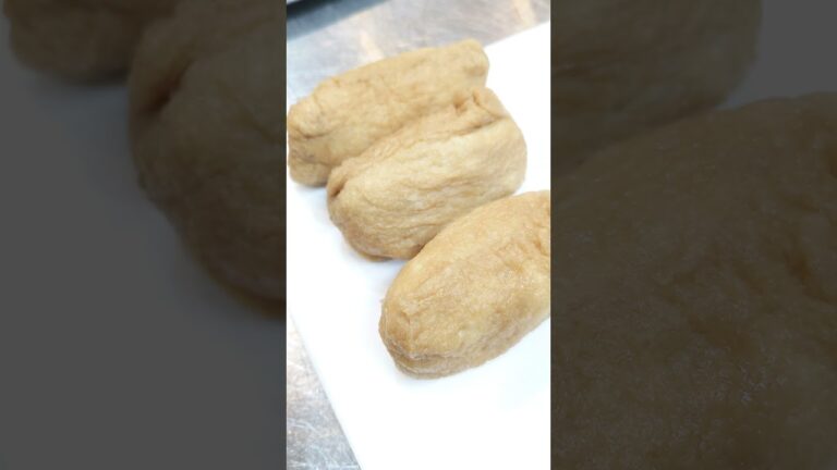 和食料理人が【稲荷寿司】を作ってみた！甘さ控えめ♪