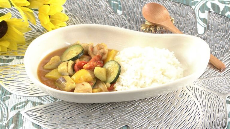 【DAIGOも台所】チキンと夏野菜のカレー｜いつものカレーにひと工夫♪