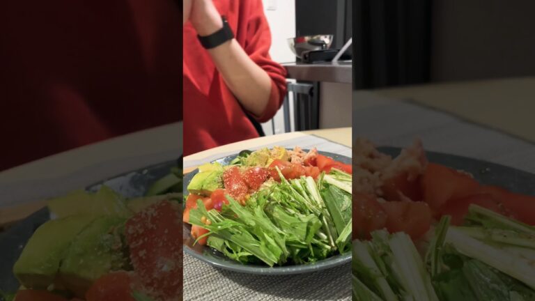 簡単冷やしうどんな晩ご飯🍜#男子ご飯 #料理男子 #料理勉強中 #おうちごはん #クッキングラム #自炊男子 #よるごはん日記 #暮らしを楽しむ