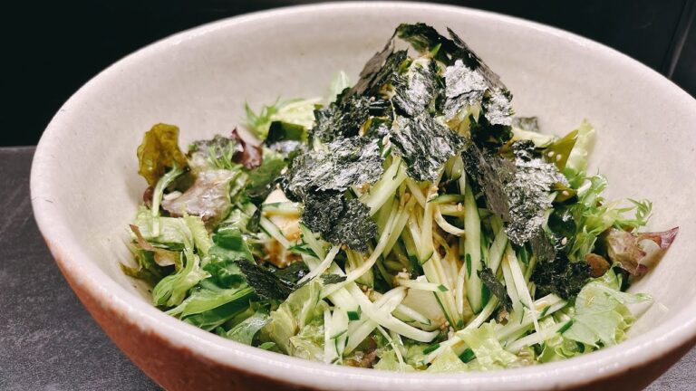 豆腐ときゅうりのチョレギサラダ【365日サラダ記念日118皿目】