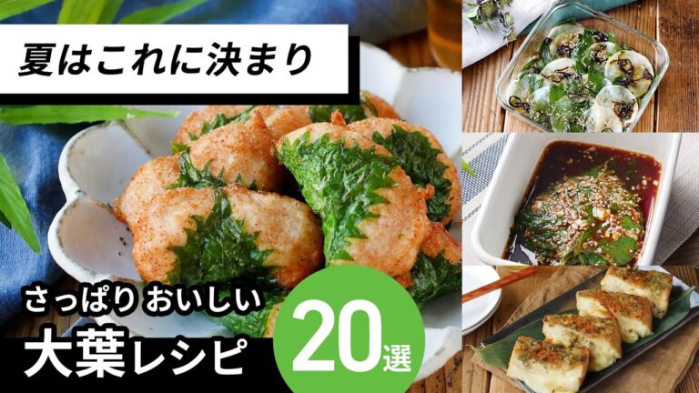 【人気の大葉レシピ20選】さっぱりおいしい！夏におすすめ♪｜macaroni（マカロニ）