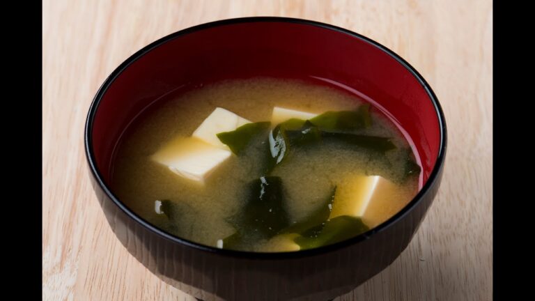 豆腐とワカメの味噌汁の作り方～Miso soup recipe～