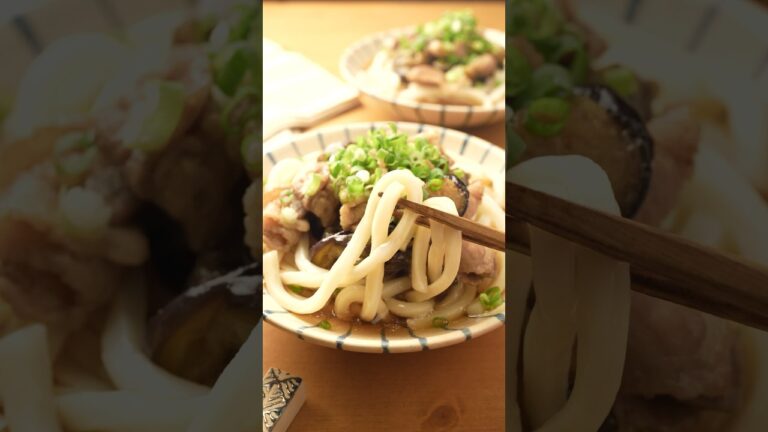 一瞬で彼の胃袋を鷲掴みにした！旨みたっぷり【豚冷やしうどん】の作り方 #レシピ #夕飯 #晩ごはん