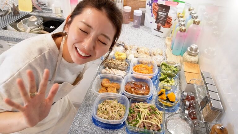 ちょっと元気な日の作り置き！大人の分だけ14品作るよ〜【雑談クッキング】