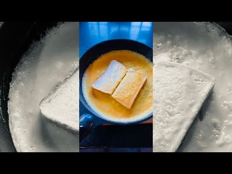 朝ごはんに【ワンパントースト】one pan 韓国で大流行！新玉子サンド #shorts