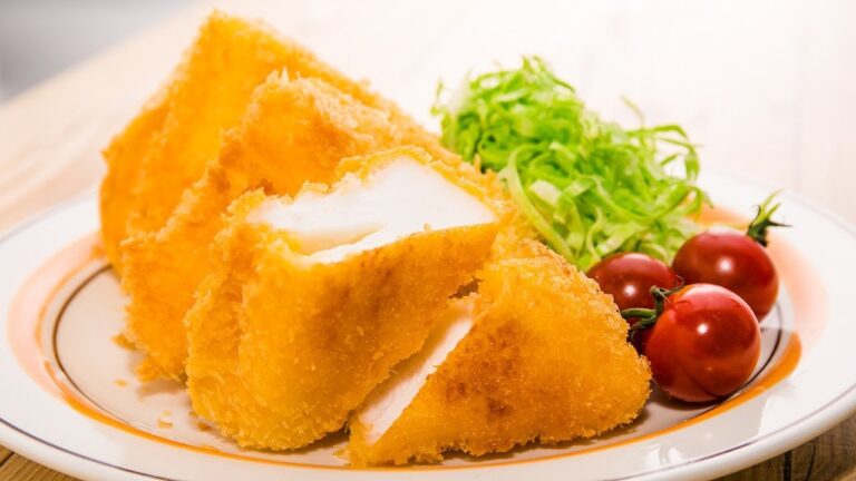 ふわサクッ はんぺんとチーズのはさみ揚げ