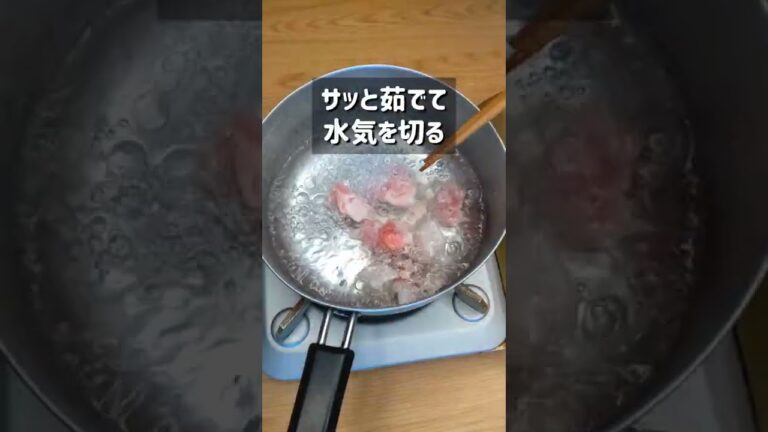 本気のめんつゆ冷しゃぶそうめん