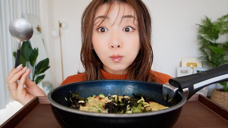 15年間で週１以上食べてる一人飯はこれ。洗い物大嫌い女がヘルシーとろとろを焼きを食べるのよん