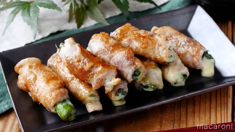 【ししとうとチーズの肉巻き】焼肉のたれで簡単！ご飯が進む夏おかず♪｜macaroni（マカロニ）