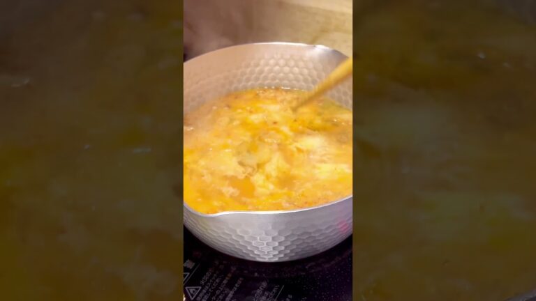 味噌キムチ卵スープ