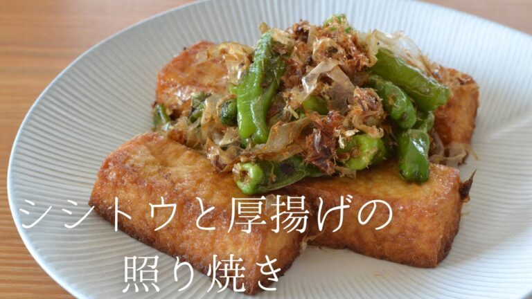 【シシトウと厚揚げの照り焼き】簡単！おつまみにもおかずにもなる夏が旬のシシトウレシピ！茨城県／茨食健美／管理栄養士【東京新聞】茨食健美〜大和沙織のこだわりレシピ〜