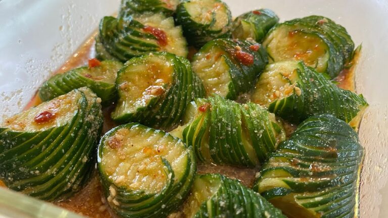 【知らないとヤバい！！】蛇腹きゅうりのピリ辛漬け