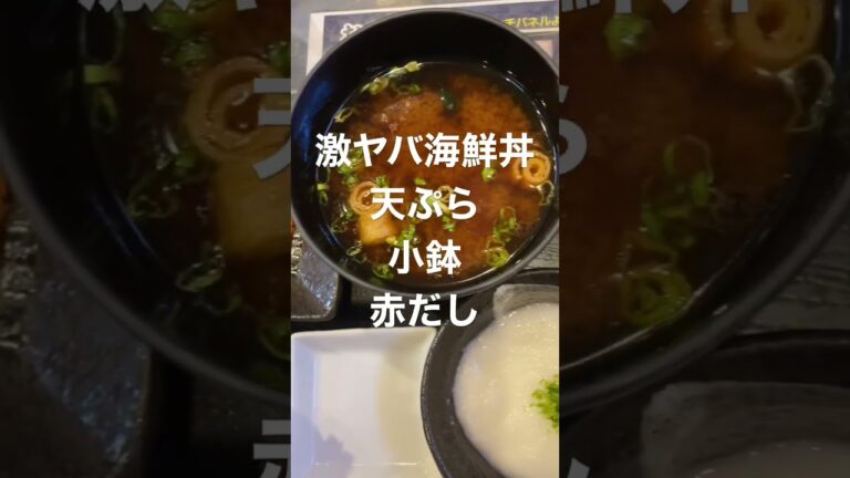 【限定１０食】コスパ最強海鮮丼がこちら。 #shorts