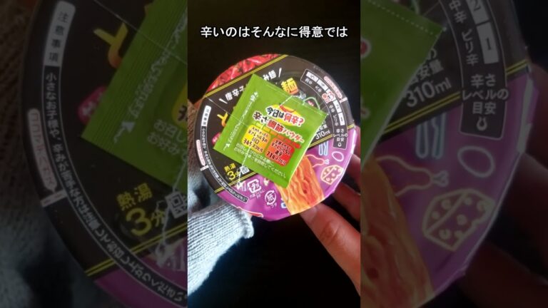 日清のとんがらし麺 甘辛チーズヤンニョムチキン味