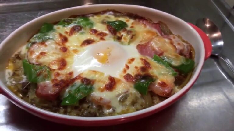 焼きチーズカレーの作り方（簡単賄い飯バージョン）