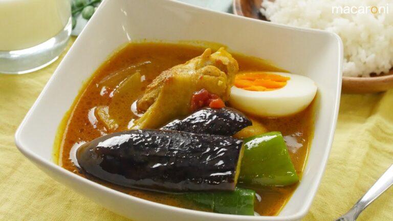 カレー粉 のみ！ 鶏手羽元の 簡単 本格 スープ カレー のレシピ 作り方