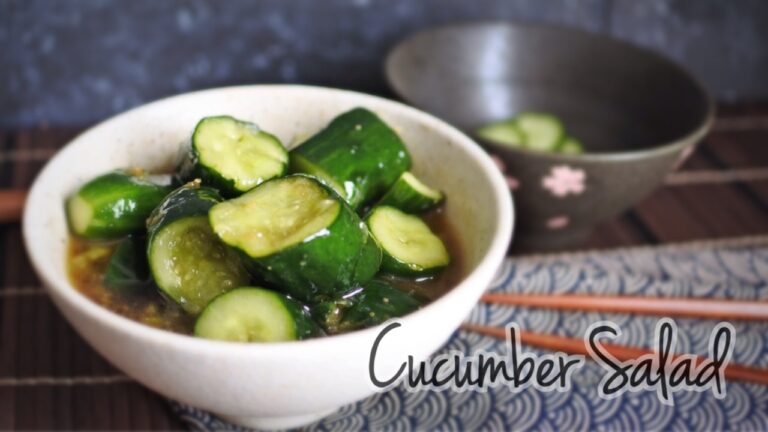 Cucumber Salad | コンコンきゅうりサラダ