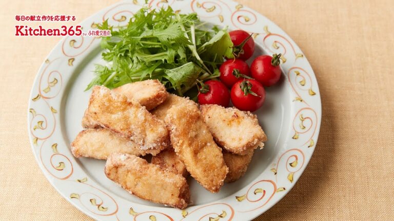 ふれ愛交差点２０２１年１０月号「かじきの竜田揚げ」