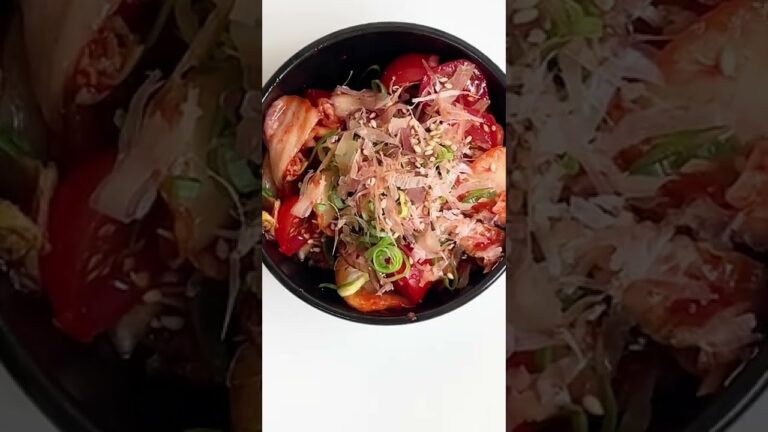 簡単おつまみ「トマトキムチ和え」で一杯 #shorts