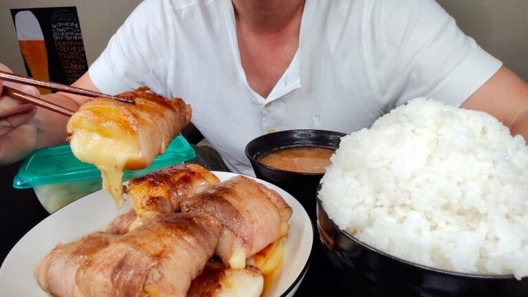 クセになりそう！肉巻きチーズはんぺんをいただく飯テロ『めしが旨けりゃそれでいい』