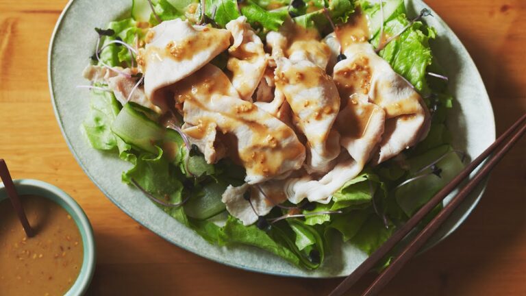 【究極の冷しゃぶの作り方】この方法で作ればしっとり柔らか〜！！