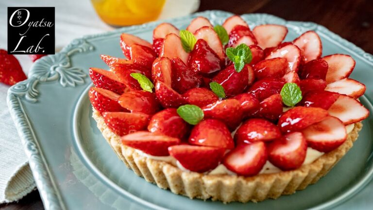 【いちごタルト】オーブン不要！簡単なのにお店の味！ | みかんソーダ | カステラ アレンジ |  おうちカフェ | Oyatsu Lab.