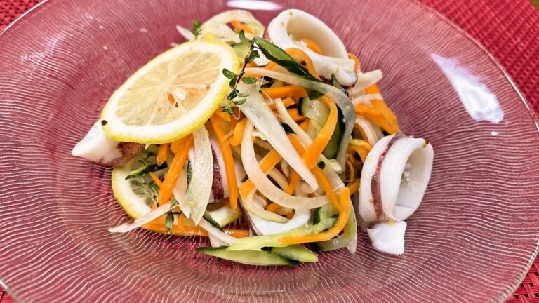 デパ地下風！いかのマリネ【人気料理研究家が教える簡単レシピ】