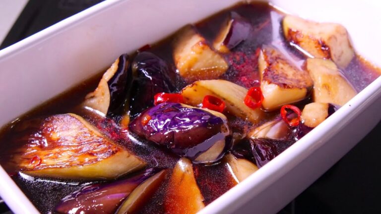 揚げない【なす南蛮】タレが絡んだとろとろなすがとまらない旨さ。作り置きにおすすめ