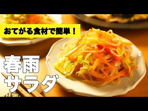 きゅうりなし・ハムなし！簡単中華風【春雨サラダ】のレシピ
