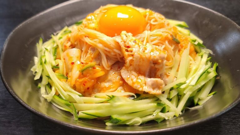 冷やし中華が完全に立場なくすほどウマい【冷やし旨辛そうめん】の作り方
