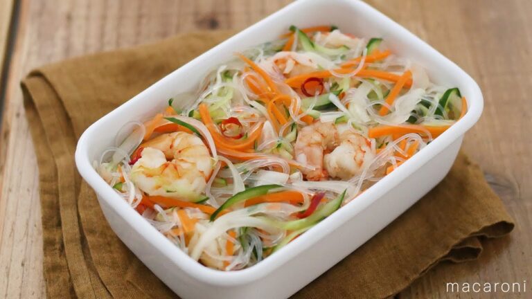 ナンプラー香る。えびと春雨のタイ風サラダ　のレシピ　作り方