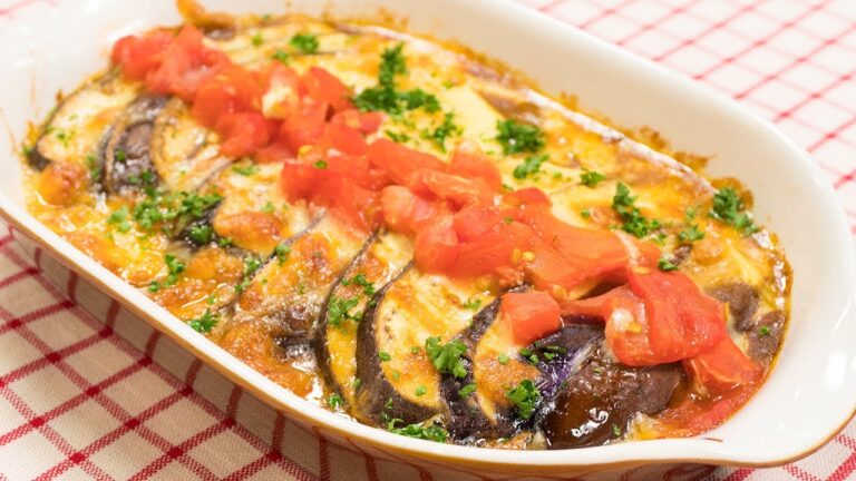 余ったカレーdeなすのカレーチーズ焼き