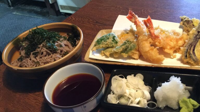 「天ざる蕎麦」作り方