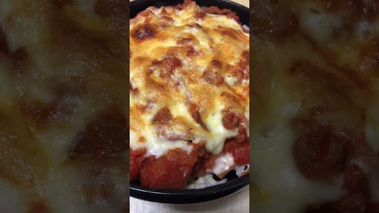 見様見真似で作ったミートソースドリア【自炊1年目の大学生】【ドリア】#shorts
