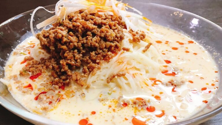 【神レシピ】久々に簡単でとんでもなく美味しいのが出来ちゃいました。『絶品 冷やし豆乳ゴマ味噌坦々そうめん』Dandan cold Somen