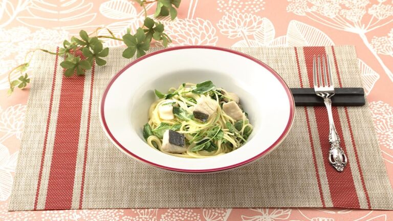 【DAIGOも台所】鰆とクレソンのスパゲッティ｜ハーブを使って上級者レシピ◎