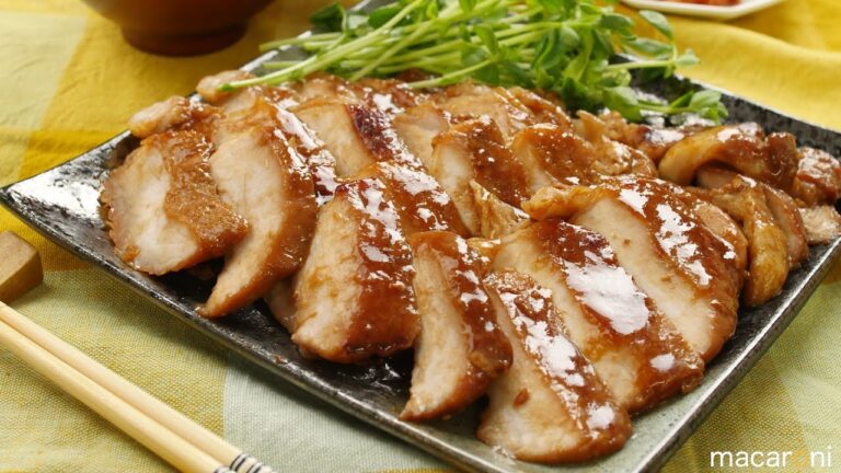 ワンパンで簡単！ とんかつ肉で 濃厚 オイスター チャーシュー  のレシピ 作り方