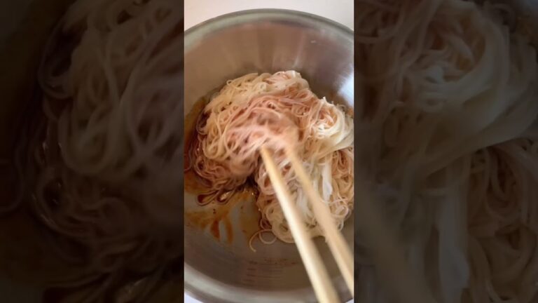 【アレンジレシピ】そうめんビビン麺🥢#shorts#アレンジレシピ#レシピ #作り方 #料理 #韓国料理#おうちごはん #一人暮らし #ひとり暮らし #mukbang #モッパン