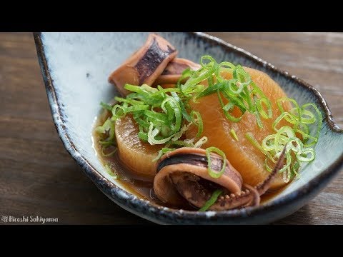 【基本のお料理】イカと大根の煮物の作り方【簡単】