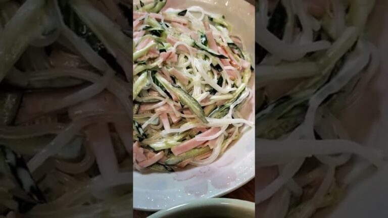 春雨サラダ　22 04 29　＃Shorts