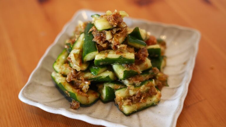 ZOOM飲みにも！さっぱりきゅうりの梅おかか和えの作り方