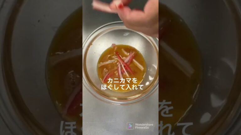 レンチン任せ❤️カニカマあんかけ炒飯🎶
