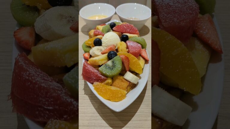 FRUIT GARDEN 山口果物 ホワイティうめだ店 果物いっぱいフレンチトースト 大阪・梅田 #大阪カフェ